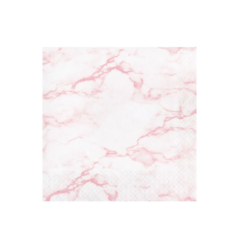 16 Tovaglioli 33 x 33 cm marmo rosa 353963