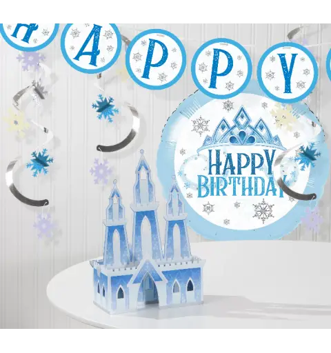 CENTROTAVOLA CASTELLO PRINCIPESSA DELLA NEVE 3D