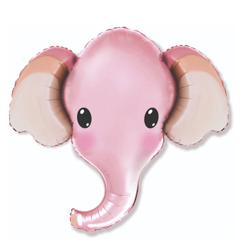 Palloncino supershape Elefante Testa rosa Sagomato 32 81 cm 901805RSFX