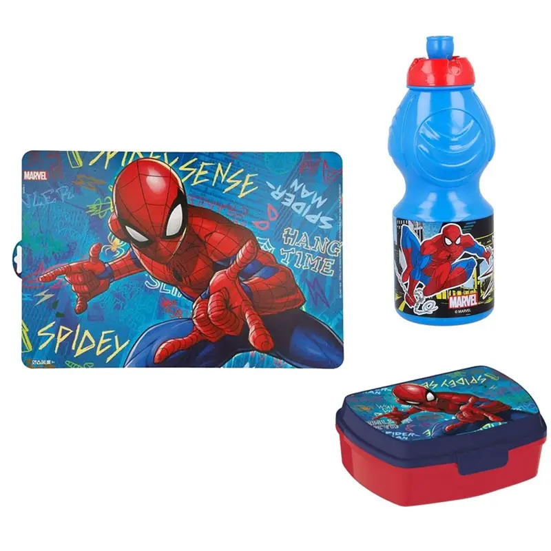 SET MERENDA SPIDERMAN N.1