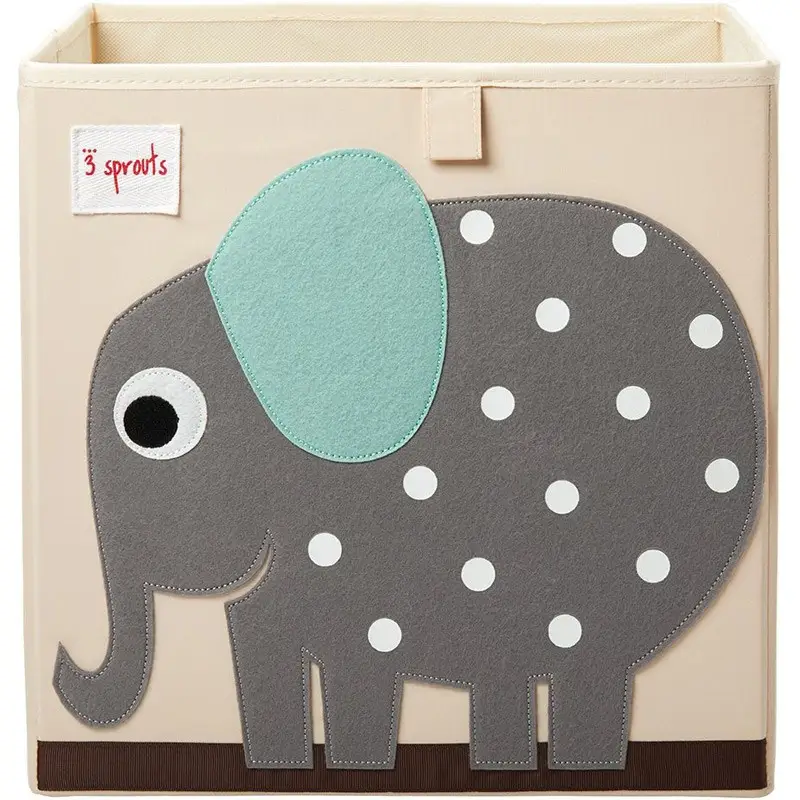 Contenitore cubo porta oggetti Elefante 3S-IBXELE