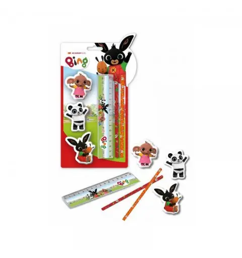 Set cancelleria Bing Q00272 6 pz.