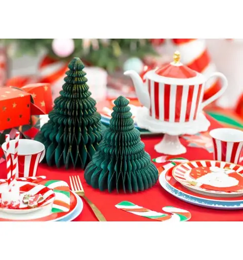 DECORAZIONE ALBERO DI NATALE A NIDO D'APE 20 CM