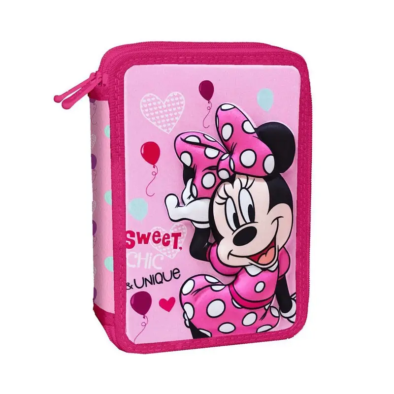 Astuccio Minnie due cerniere 15 x 5 x 21 cm 562732