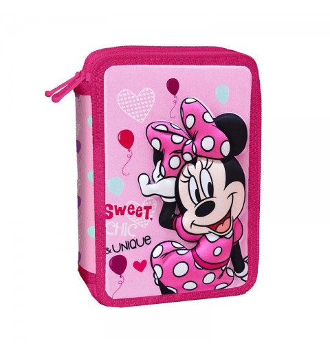 Astuccio Minnie due cerniere 15 x 5 x 21 cm 562732