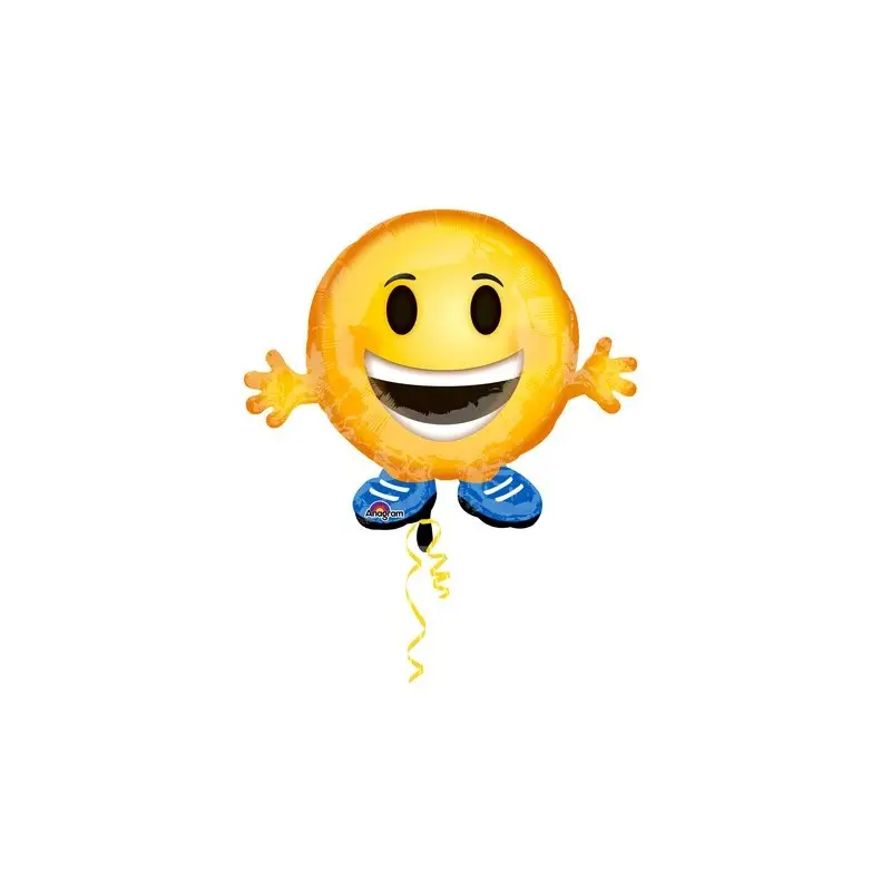 Pallone foil Juniorshape 21 - 53 cm Emoticon Buddy