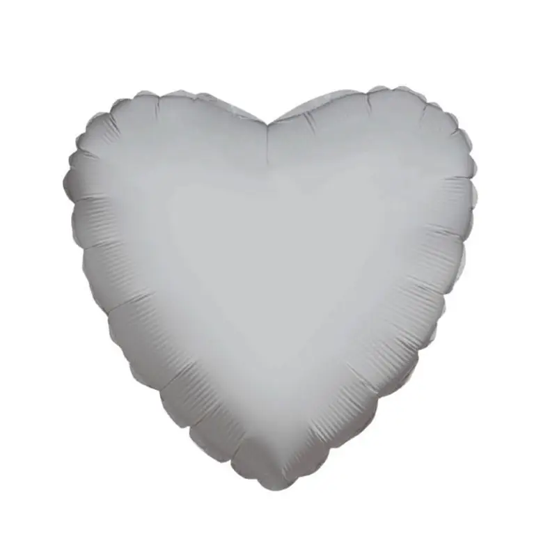 palloncino Mylar Cuore Argento 36 90 cm CR36S-01