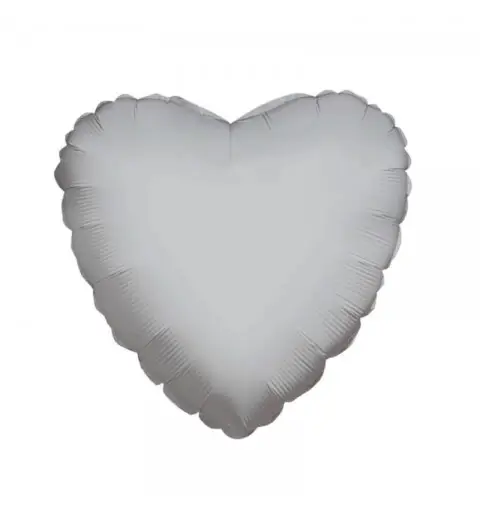 palloncino Mylar Cuore Argento 36 90 cm CR36S-01