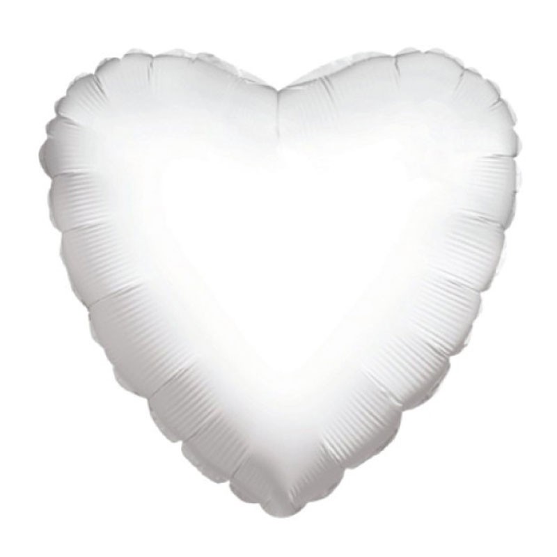 palloncino Mylar Cuore Bianco 36 90 cm CR36W-01