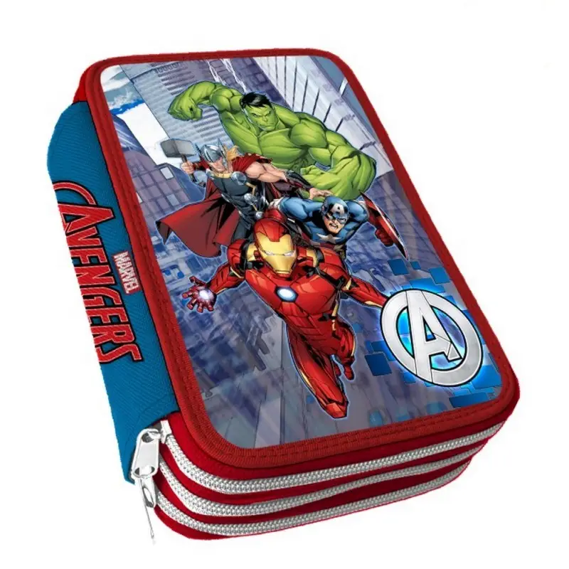 Astuccio 3 zip Avengers AV0718
