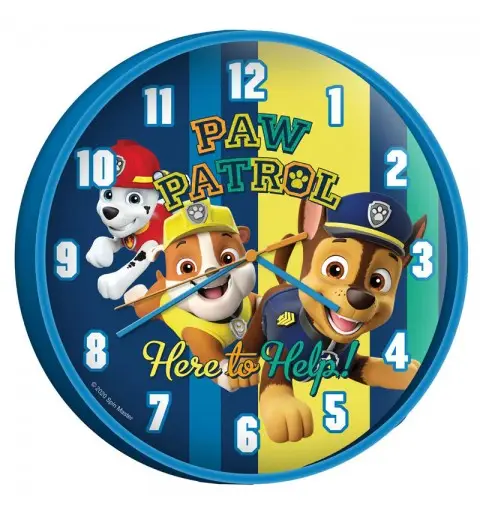 Orologio da Parete Paw Patrol PW16696