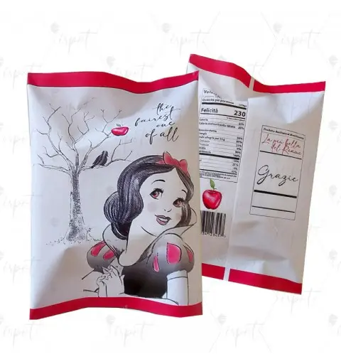 PATATINE BIANCANEVE LA PIÙ BELLA DEL REAME - 10 BUSTE