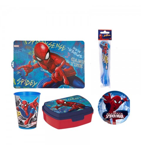 SET MERENDA SPIDERMAN N.4