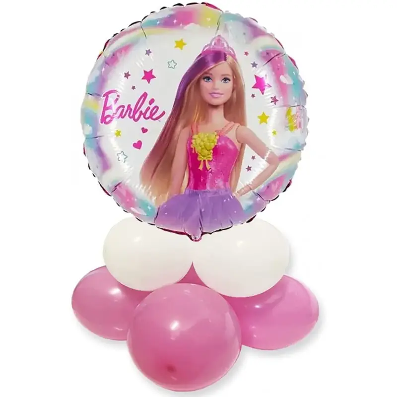 CENTROTAVOLA DI PALLONCINI BARBIE