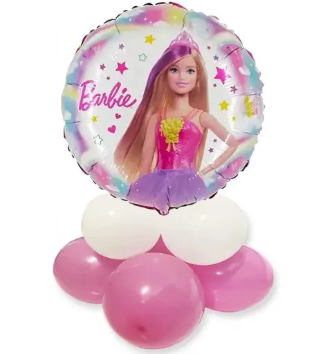 CENTROTAVOLA DI PALLONCINI BARBIE