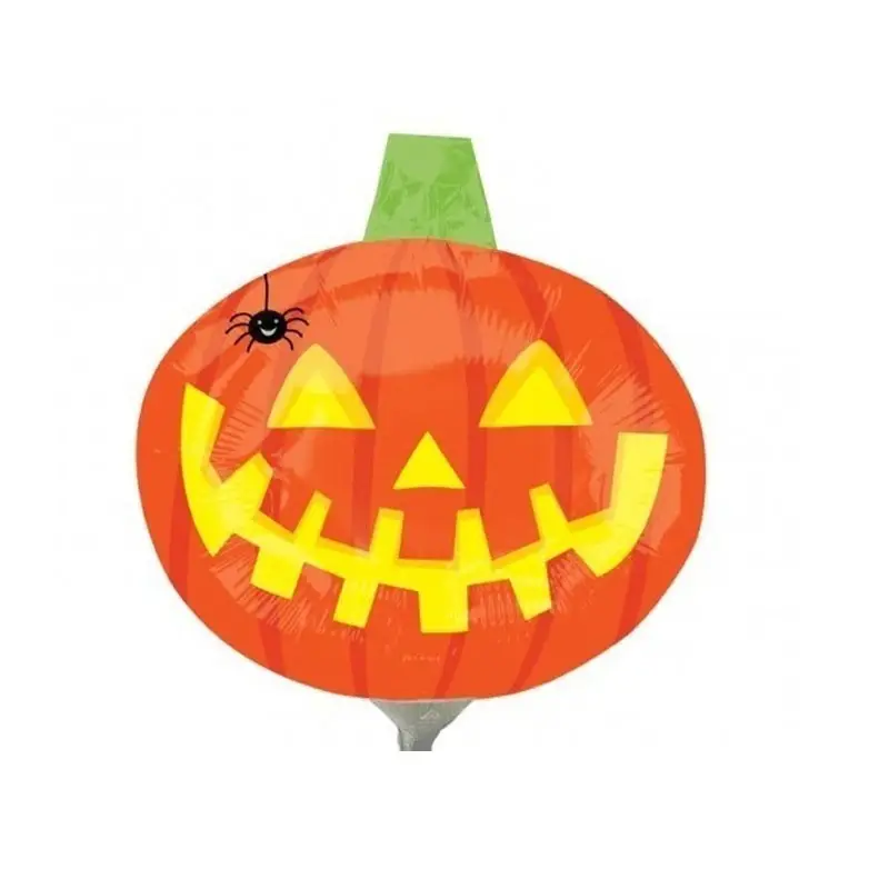 Palloncino Minishape 9 - 23 cm Zucca con ragno 3151602