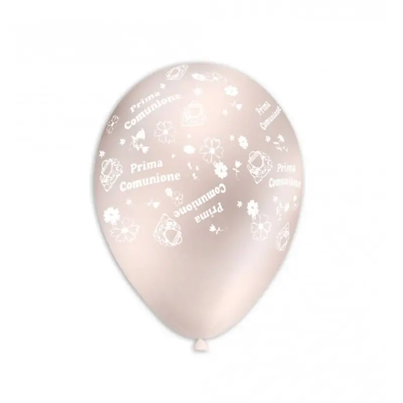 100 Palloncini In Lattice  Prima Comunione  Perla GSMD110 GLO-26
