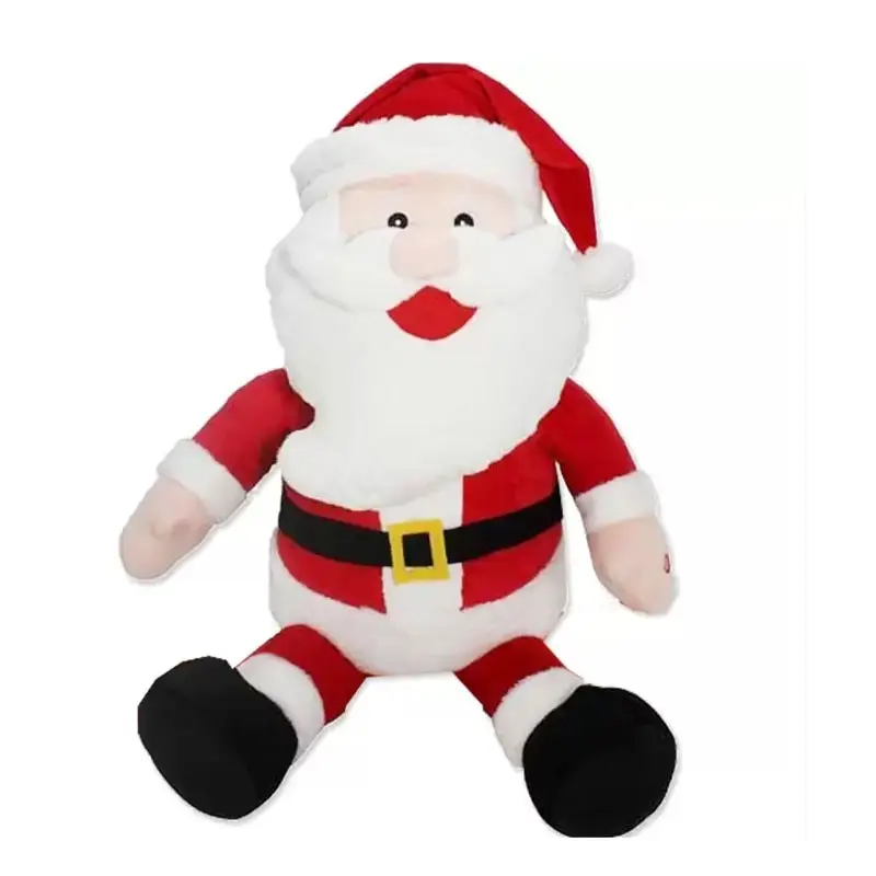 babbo di natale in peluche con musica 60 cm 86837