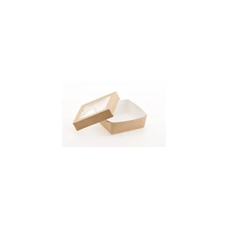 BOX FRITTI CON FINESTRA 12 CM - 25 PZ