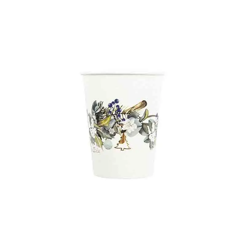 8 Bicchieri cozy Christmas 64155