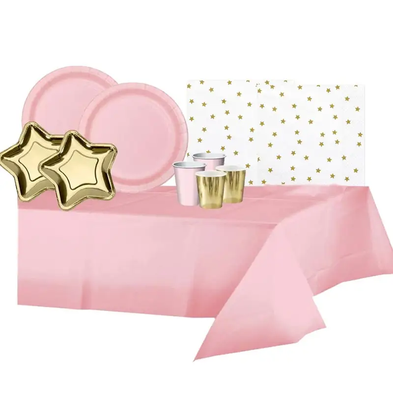 FESTA A TEMA TWINKLE TWINKLE LITTLE STAR – CON TOVAGLIA ROSA