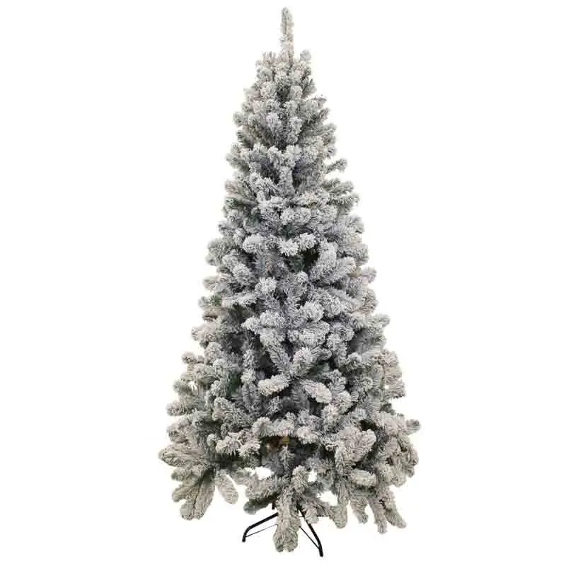Albero di Natale artificiale innevato monte bianco 240 cm 65040