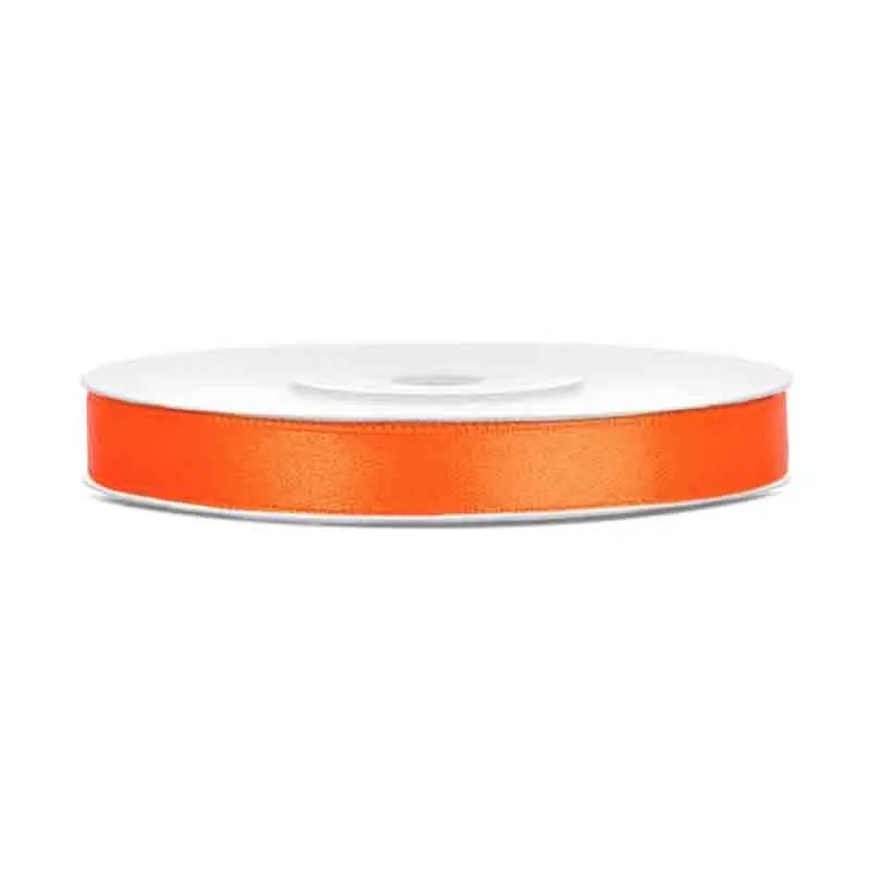 Nastrino Raso arancione TS6-005 6 mm x 25 m