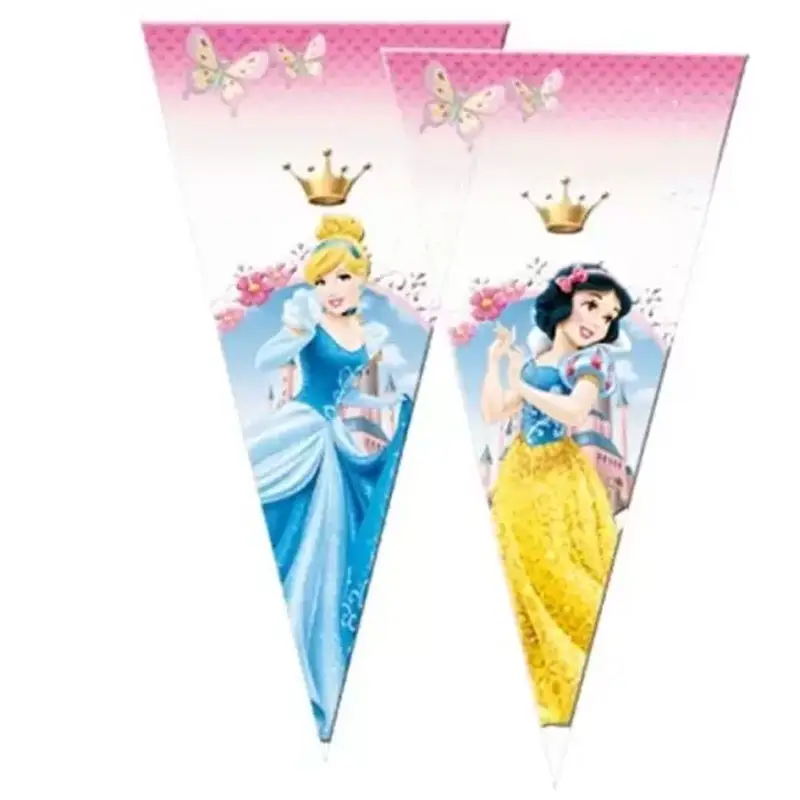 BUSTINE CONO 1 PZ. CONFEZIONE CARAMELLE REGALINI PRINCIPESSE