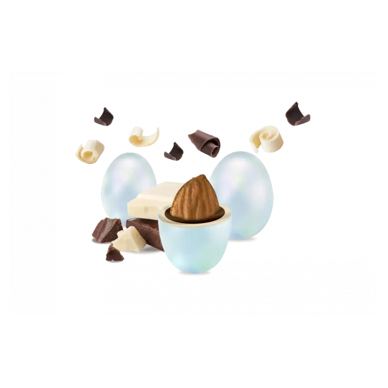 Confetti Maxtris Perlati Celeste 500g - MAXPERC500