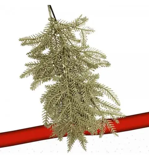 pendente glitterato oro 66498 47 cm