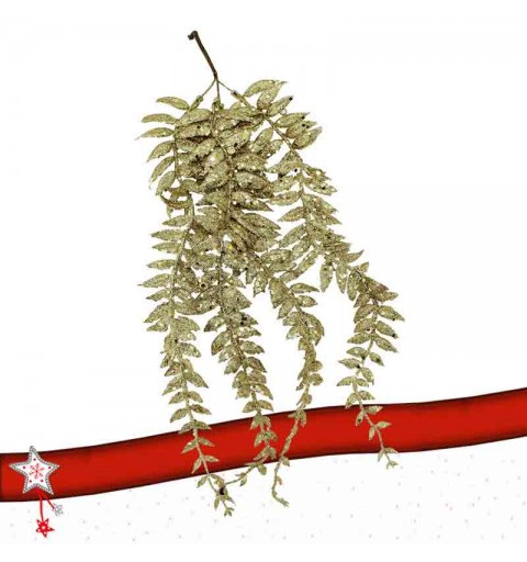 pendente glitterato oro 66580 45 cm