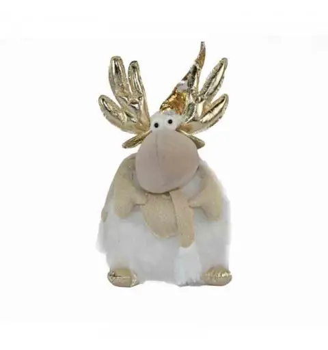 Renna natalizia decorativa in stoffa 68 cm K6871
