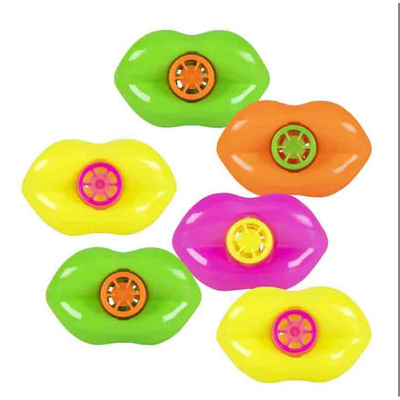 5 FISCHIETTI BOCCA COLORATI