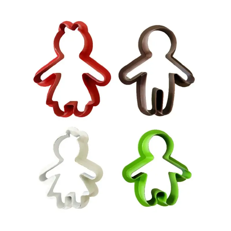 set 4 tagliapasta gingerbread omino di pan di zenzero 0255245