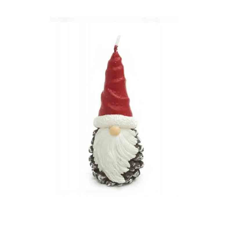 candela 11 cm babbo natale Santa Claus Pigna 00656