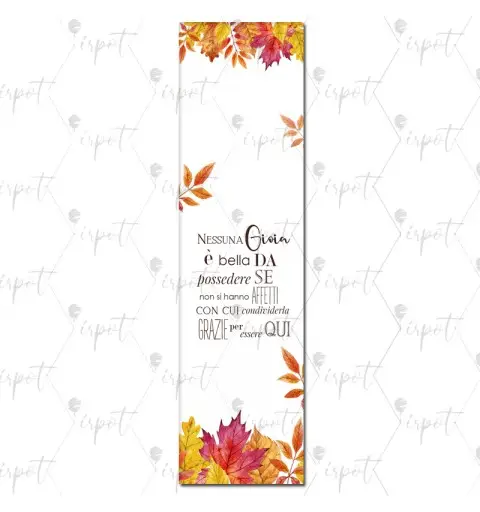 SEGNAPOSTO AUTUNNALE - 1 PZ