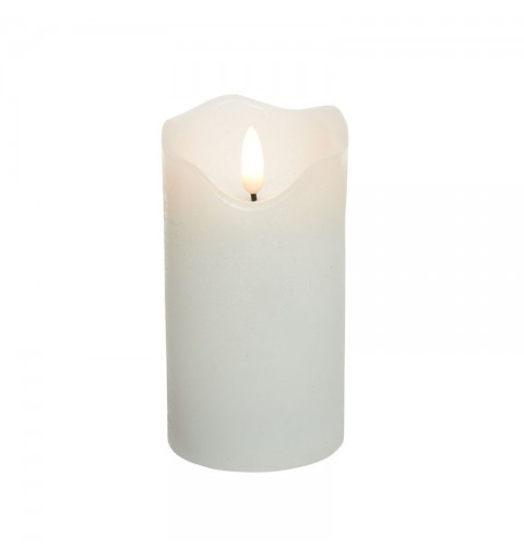 candela led bianca 7 x 13 cm 485279