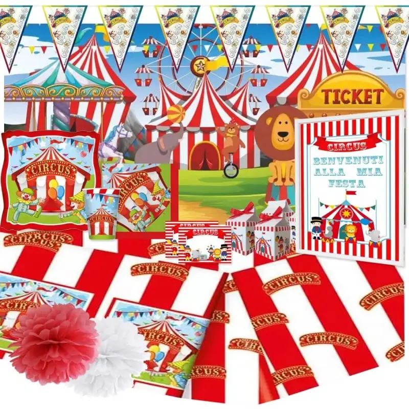 KIT N.80 CIRCUS PARTY CIRCO