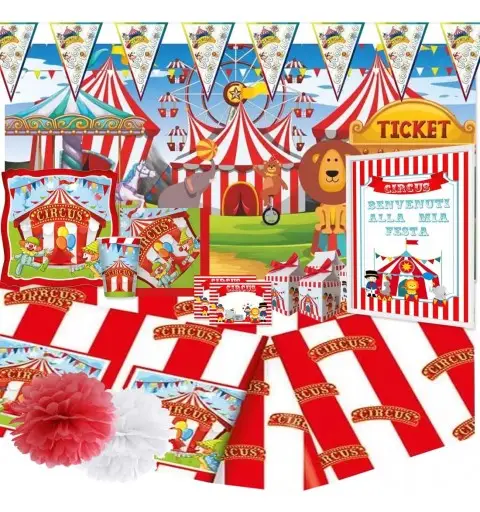 KIT N.80 CIRCUS PARTY CIRCO