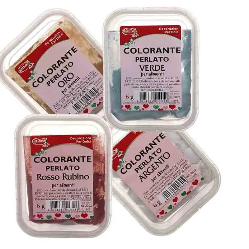Colorante in polvere per alimenti 6g rose gold