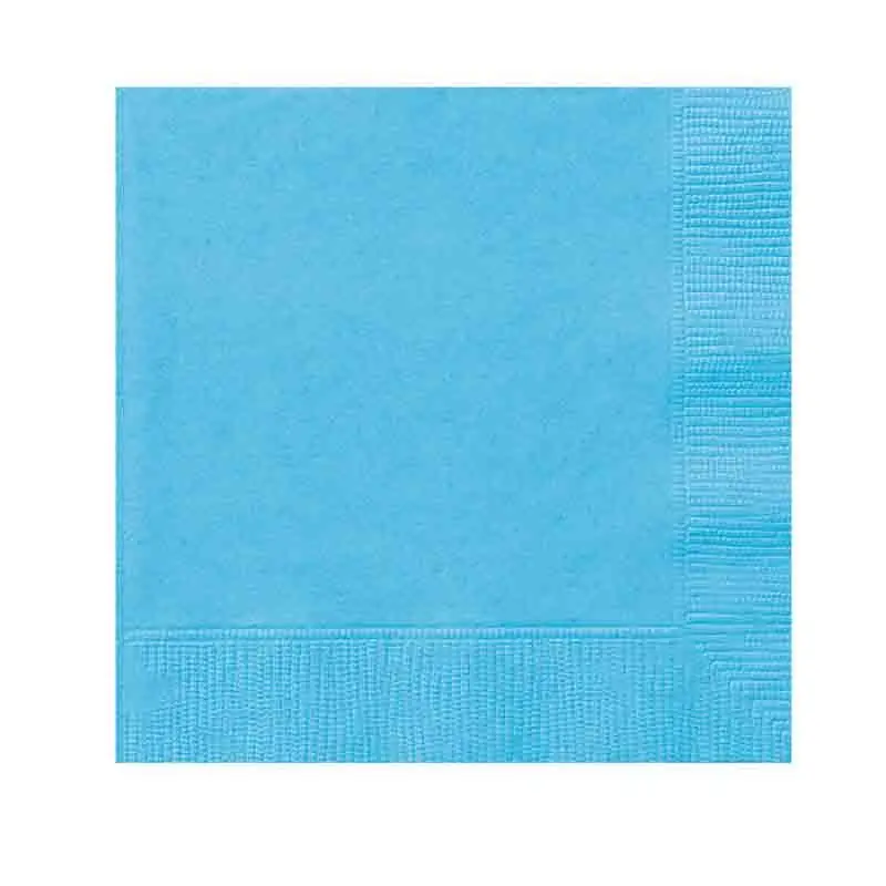 tovaglioli carta azzurri  50 pz.