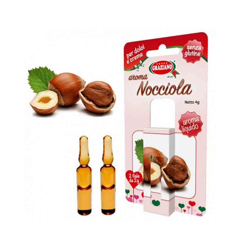 2 fialette Aroma nocciola 4 grammi