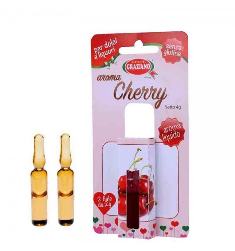 2 fialette Aroma cherry 4 grammi