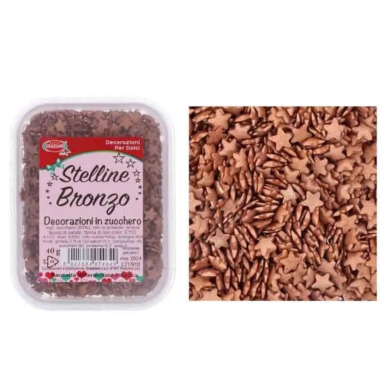 Stelline bronzo 40g