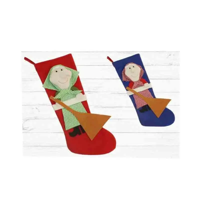 calza della befana mod. assorititi e casuali 55 cm 69291