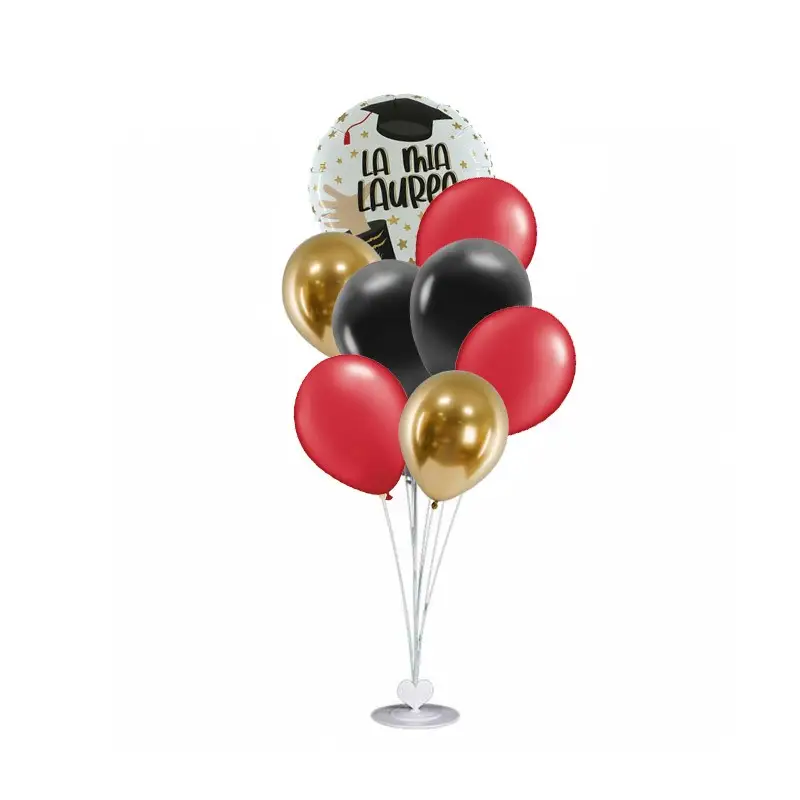 BOUQUET DI PALLONCINI LA MIA LAUREA CON STRUTTURA