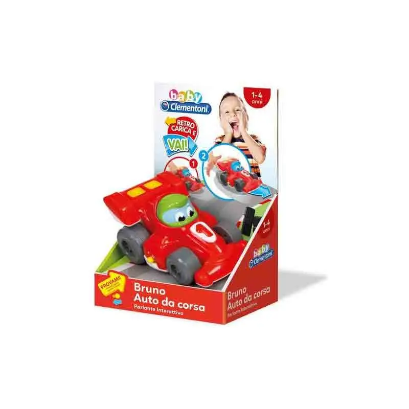 Clementoni 17216 Baby Bruno Auto da Corsa 12-48 Mesi