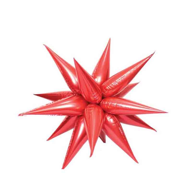 palloncino Mylar Kit Exploding Star Rosso 981765-01 65 cm