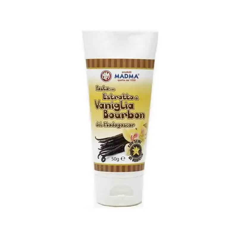 Pasta Con Estratto Di Vaniglia Bourbon Del Madagascar In Tubetto Da 50 G