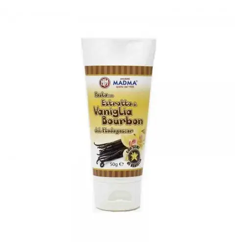 Pasta Con Estratto Di Vaniglia Bourbon Del Madagascar In Tubetto Da 50 G